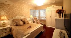170平简欧时尚大空间欧式卧室装修图片
