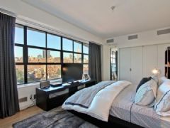纽约现代时尚屋顶公寓美式卧室装修图片