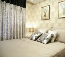 现代简约优雅两居室 营造舒适生活简约卧室装修图片