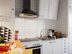 单身公寓 一个人的精彩简约厨房装修图片