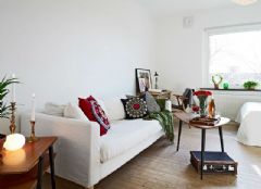 单身公寓 一个人的精彩简约卧室装修图片