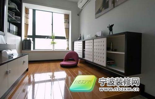 现代书房装修图片