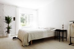80平瑞典小住宅美式卧室装修图片