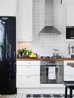 白色公寓 享受素雅低调的家居生活简约厨房装修图片