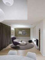 流行风格打造单身女性完美生活空间简约客厅装修图片