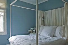 灰色时尚混搭设计小跃层混搭卧室装修图片