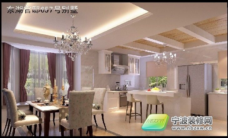 现代餐厅装修图片