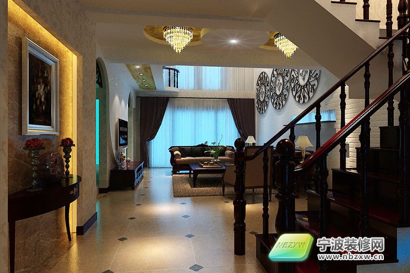 古典过道装修图片