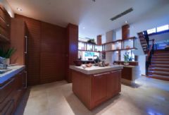 162平米儒雅中式家居中式厨房装修图片