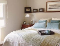 经典卧室床头设计现代卧室装修图片