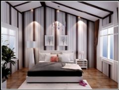 310平米绿色欧式别墅欧式卧室装修图片