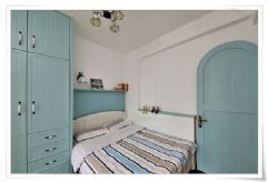 124平米地中海美家地中海卧室装修图片