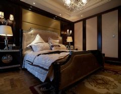 34万打造150平米欧式风情雅居欧式卧室装修图片