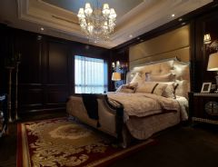 34万打造150平米欧式风情雅居欧式卧室装修图片