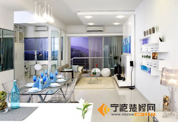 现代客厅装修图片