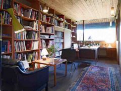 180平米美式实木家居美式书房装修图片