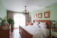 158平暖色地中海地中海卧室装修图片