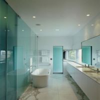 个性浴室设计现代卫生间装修图片