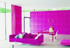 粉红格调家居设计现代客厅装修图片