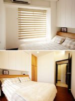 40平米开放式单身公寓现代卧室装修图片