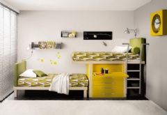 卧室组合式家具现代风格儿童房