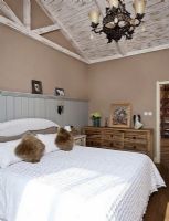 清爽怡人的乡村美式家美式卧室装修图片
