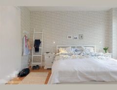 冬季慵懒感卧室设计简约书房装修图片