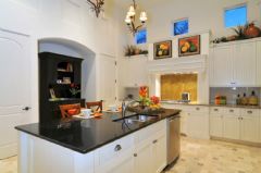 欧美潮流简约厨房设计现代厨房装修图片