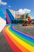 巴黎彩虹幼儿园现代学校装修图片