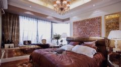 9万装修140平欧式雅居欧式卧室装修图片