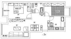 5万8装修80平欧式美家欧式风格其它