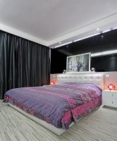 21万打造120平现代简约时尚居现代卧室装修图片