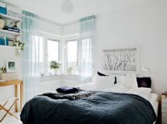 北欧风情公寓简约卧室装修图片