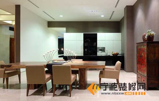现代餐厅装修图片