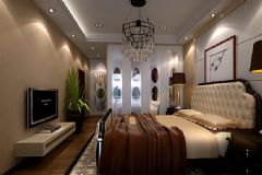 中式风格设计案例中式卧室装修图片