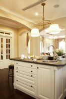 400平美式别墅美式厨房装修图片