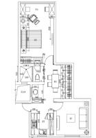 6万装修65平简约蜗居简约装修图片