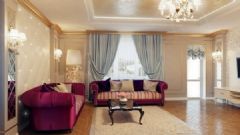 巴洛克风格优雅奢华住宅设计欧式客厅装修图片