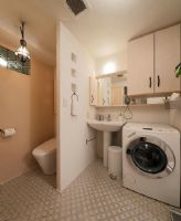 60㎡小户型搭配 小空间做到紧凑有序现代卫生间装修图片