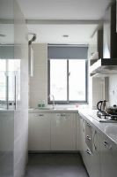 60㎡小户型搭配 小空间做到紧凑有序现代厨房装修图片