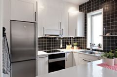 41平方双人小公寓 现代家居新理念现代厨房装修图片