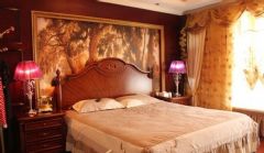 荣安琴湾中式卧室装修图片