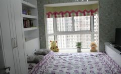 160平米现代中式都市居所现代卧室装修图片