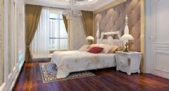 龙湖滟澜山欧式卧室装修图片
