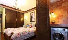 80平米小户型韩式风格古典卧室装修图片