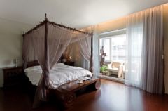 11万打造110平现代欧式美居欧式卧室装修图片