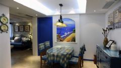 地中海风情 三室两厅两卫地中海餐厅装修图片