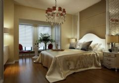 西城印象-三居室现代卧室装修图片