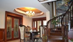 盛世天城二期-复式古典餐厅装修图片