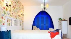 三居室-89平米-装修设计田园卧室装修图片